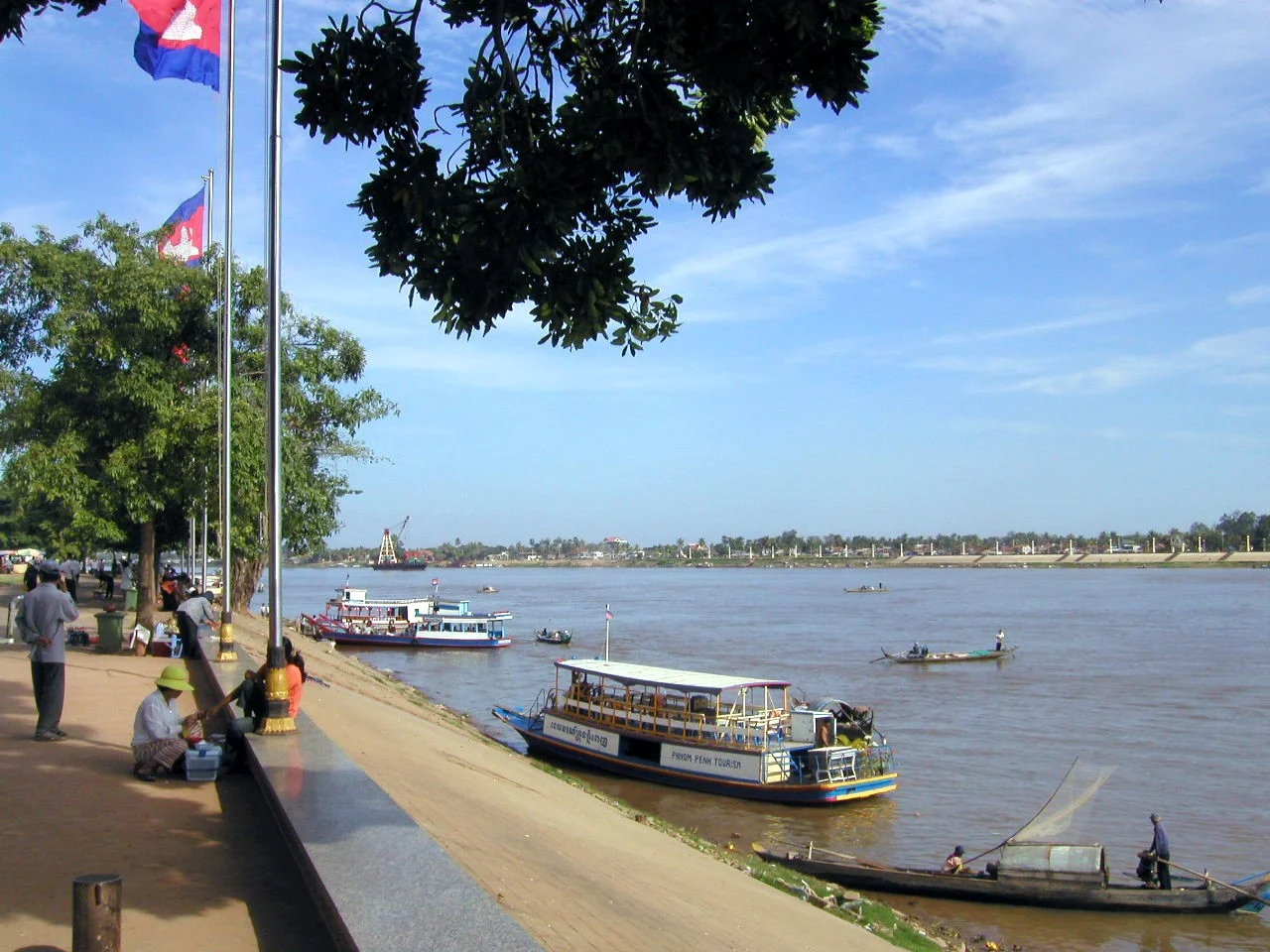 View in Phnom Penh, Cambodia