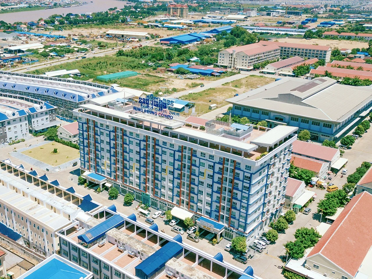 View in Phnom Penh, Cambodia