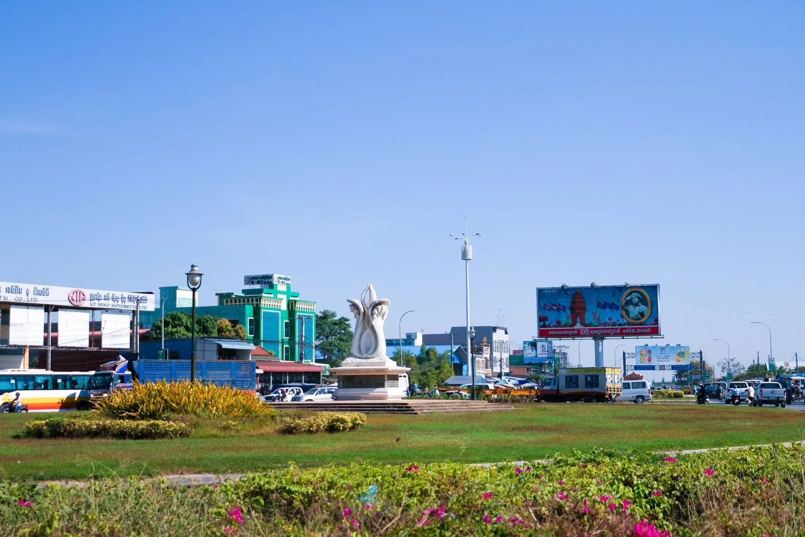 View in Phnom Penh, Cambodia