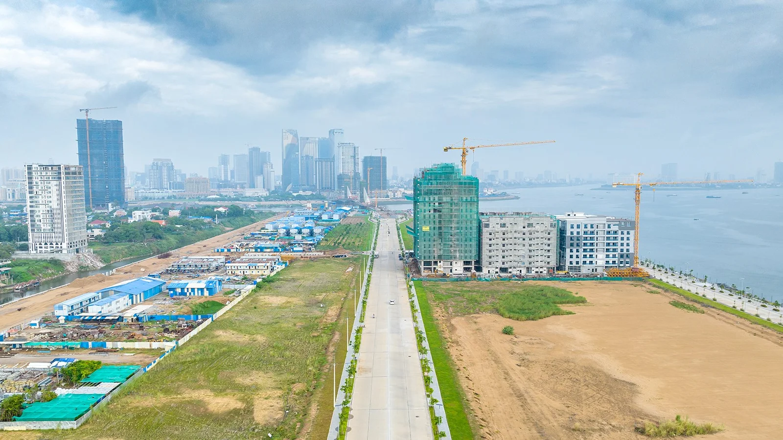 Residential development, Phnom Penh, Cambodia