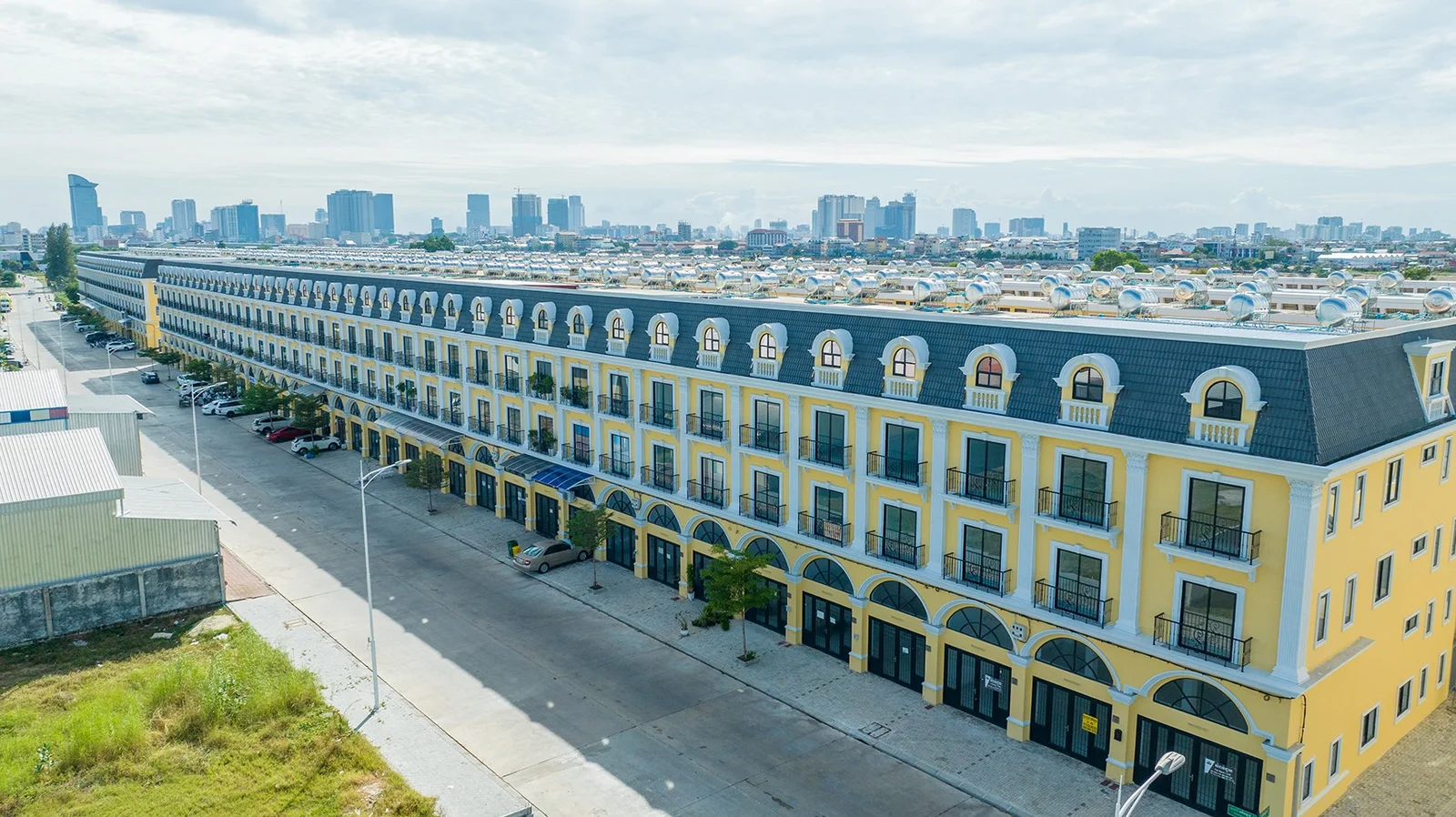 View in Phnom Penh, Cambodia