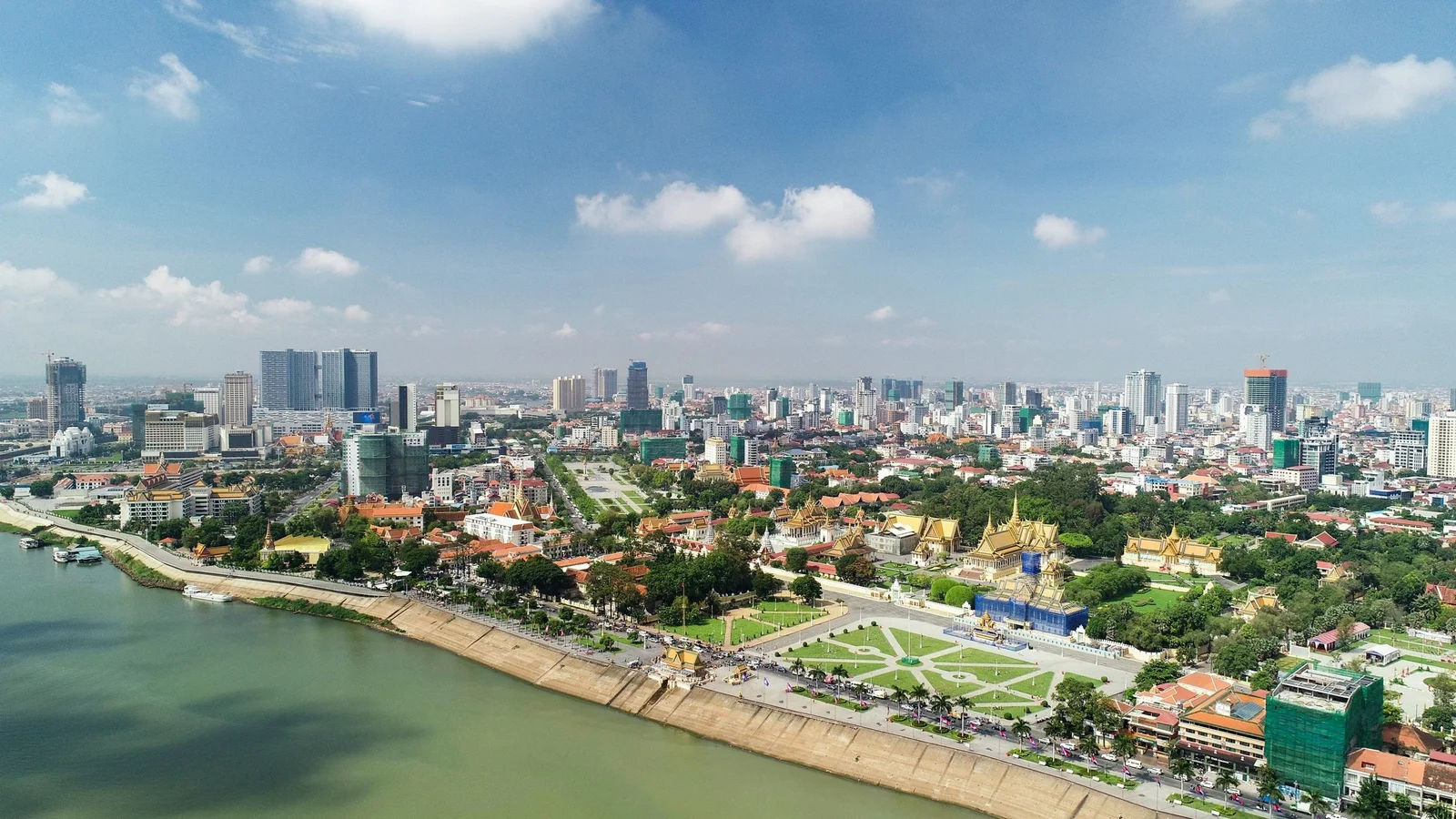 View in Phnom Penh, Cambodia