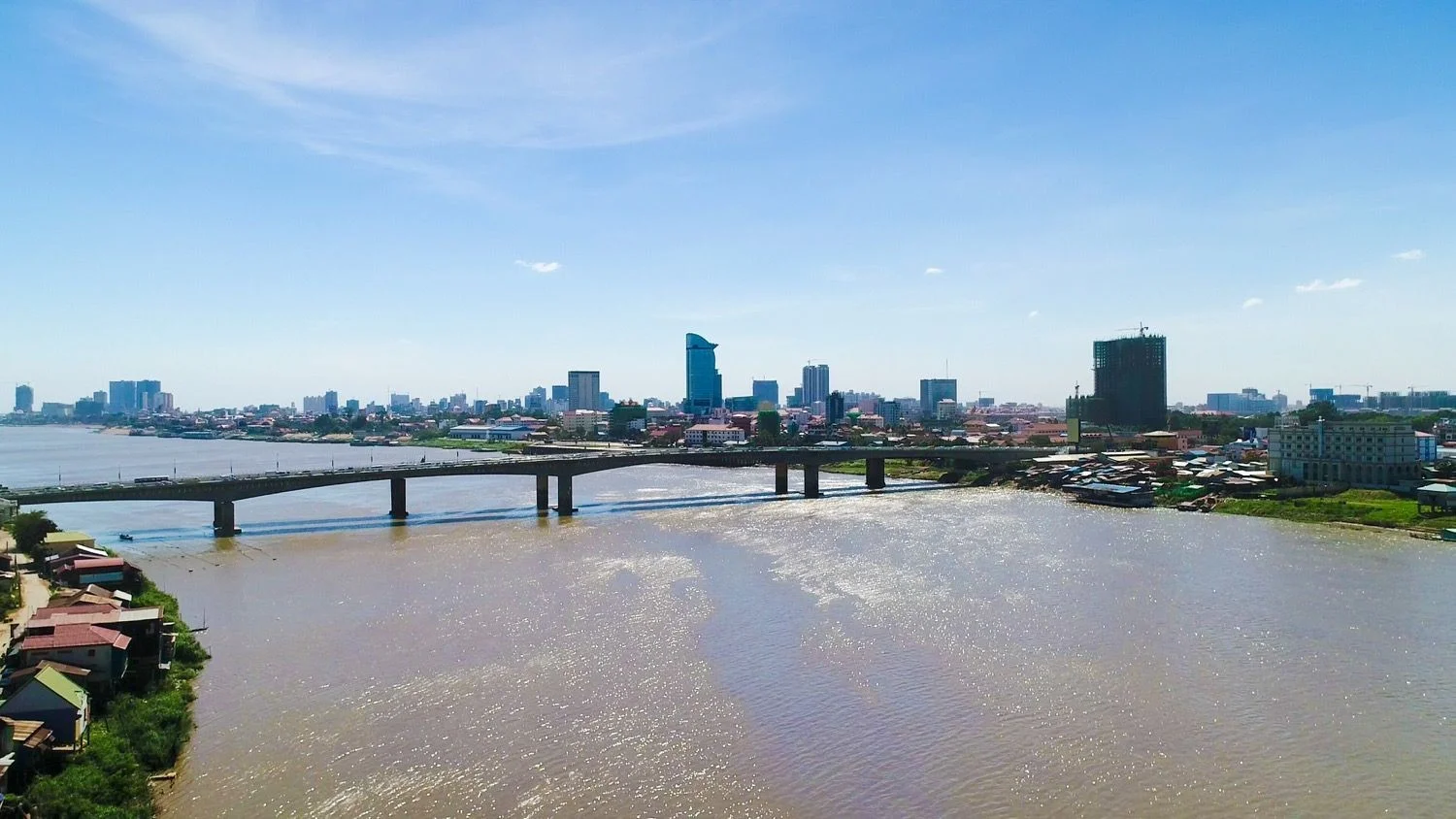 View in Phnom Penh, Cambodia