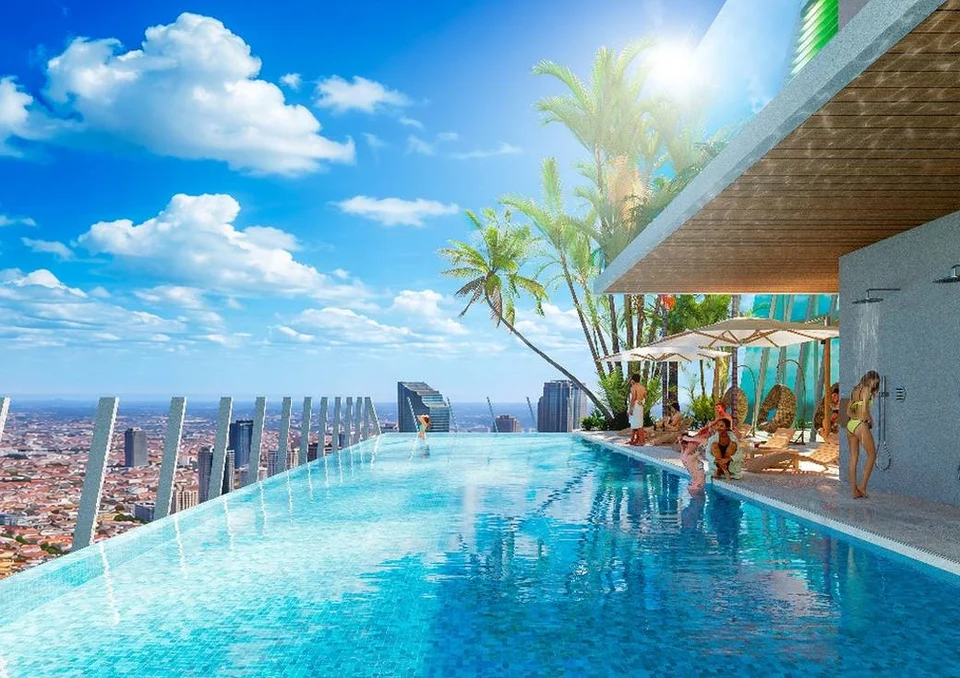 Koh Pich Projects: OCIC Diamond Island 2026 building facade