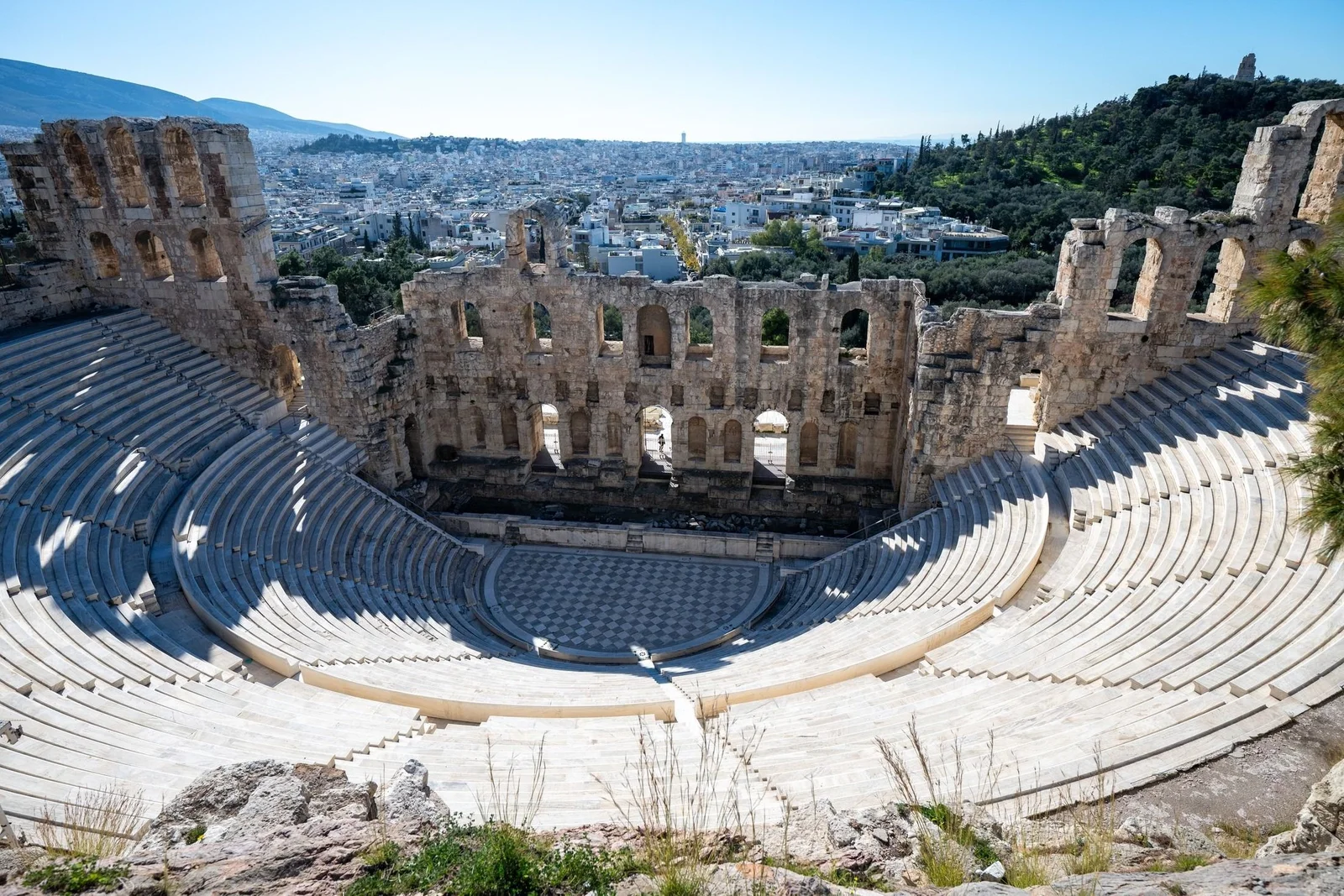 Odeon of Herodes Atticus below the Acropolis, Athens