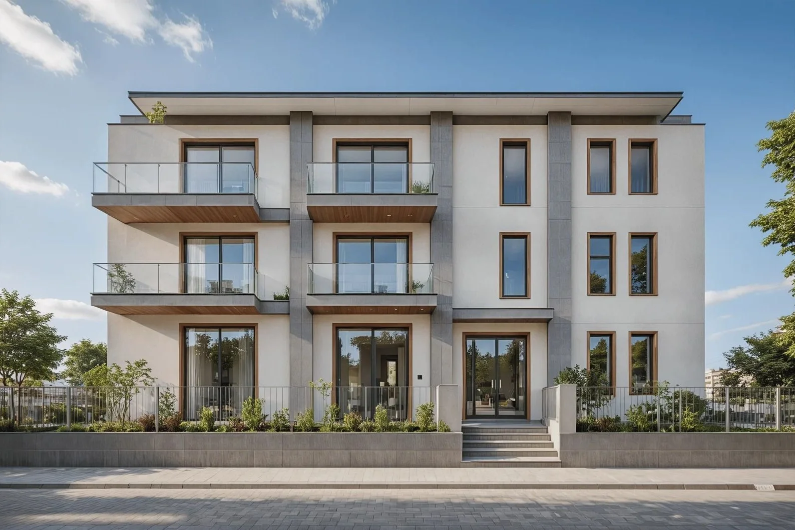Render of The Regal apartment building by SECLAND