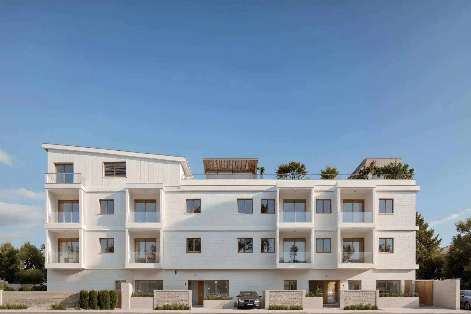 Render of The Grandline apartment building by SECLAND