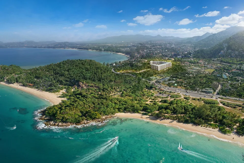 Rhea by Sansiri, aerial view over the Surin coast