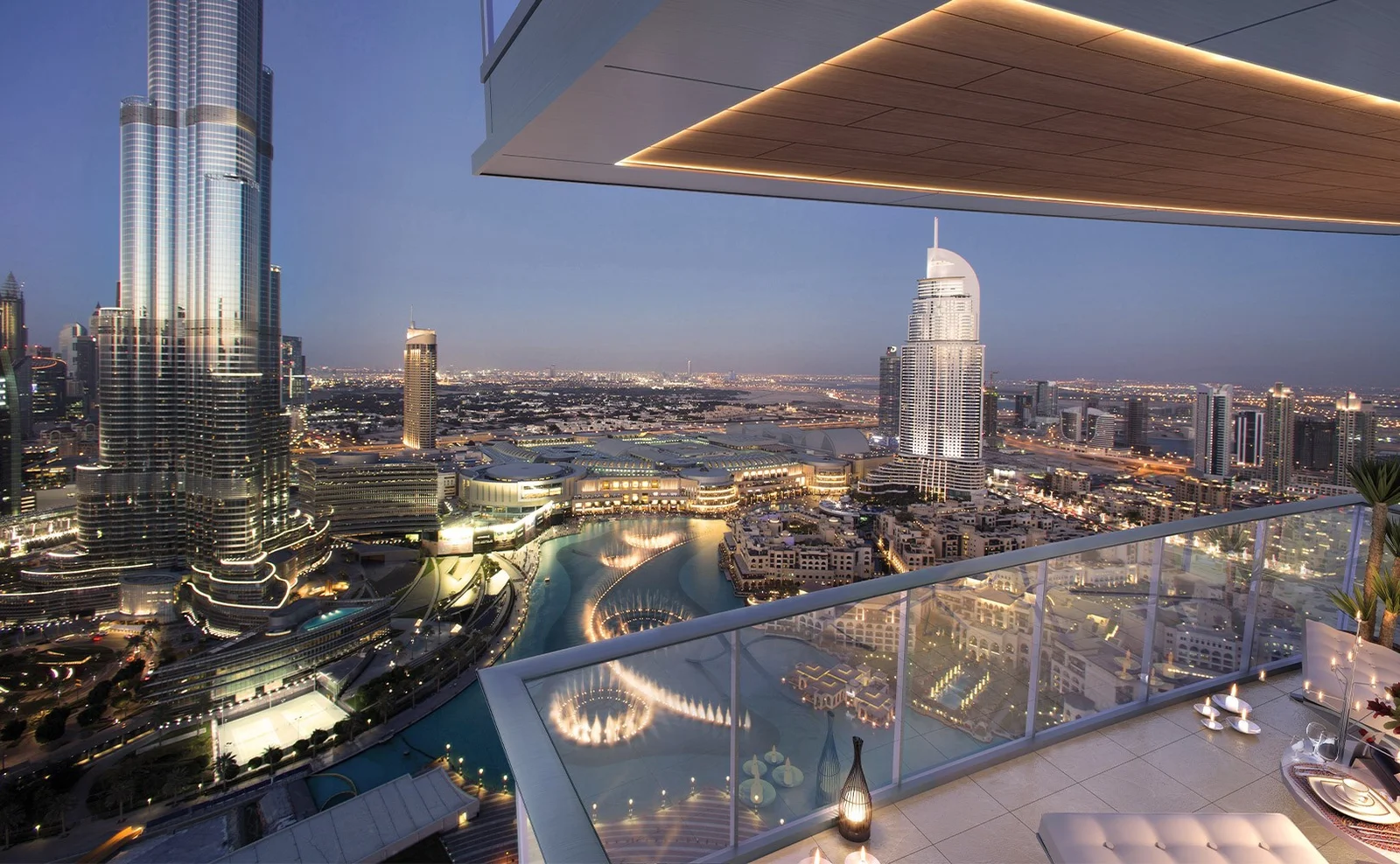 Residential development, Downtown Dubai