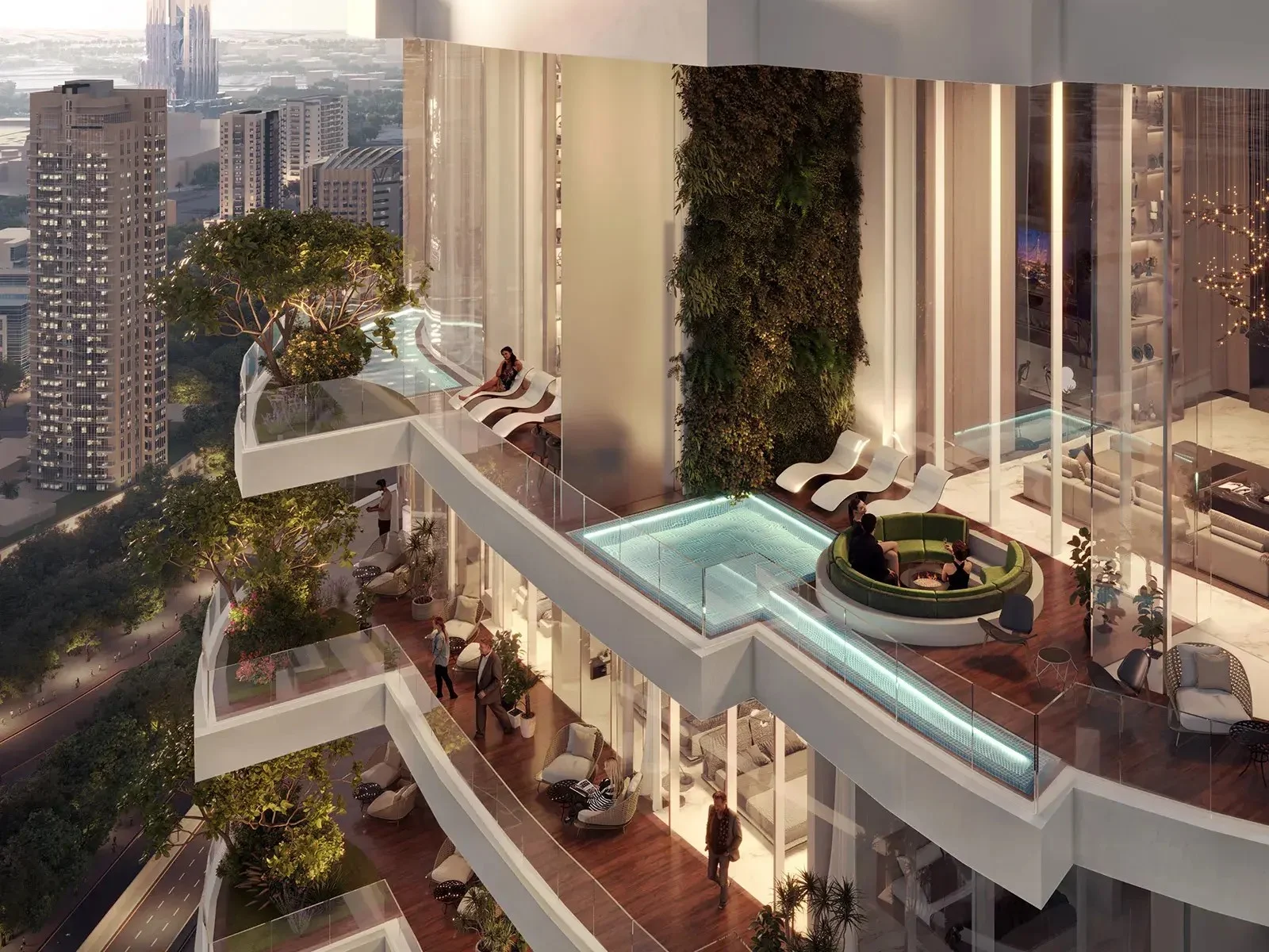 Residential development, Dubai