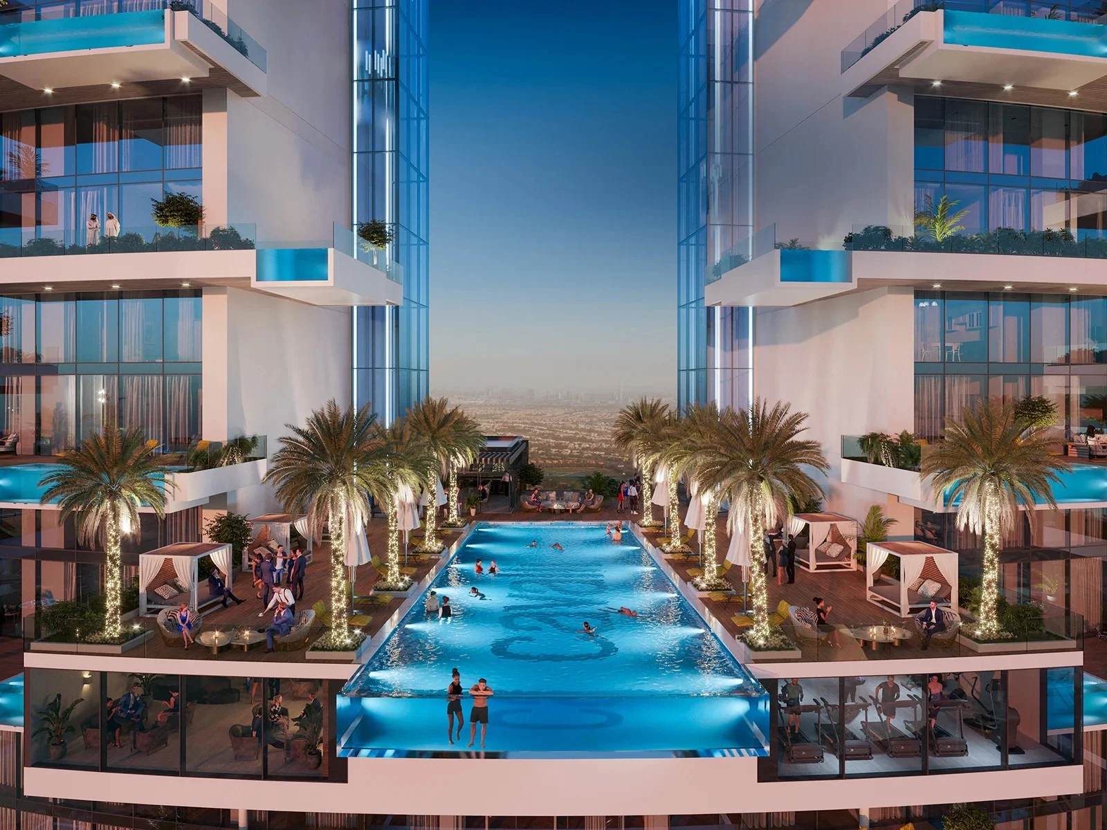Residential development, Dubai