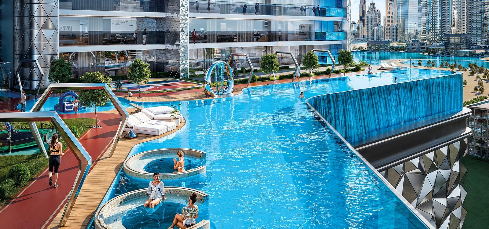 Residential development, Dubai