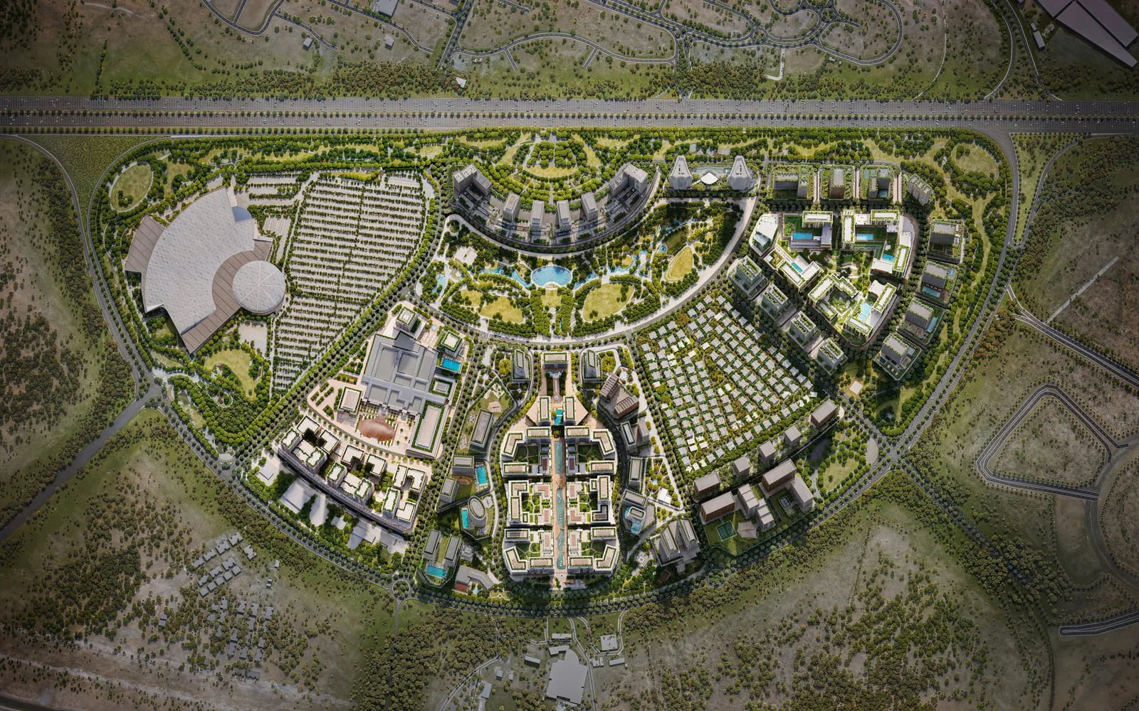 Residential development, Dubai