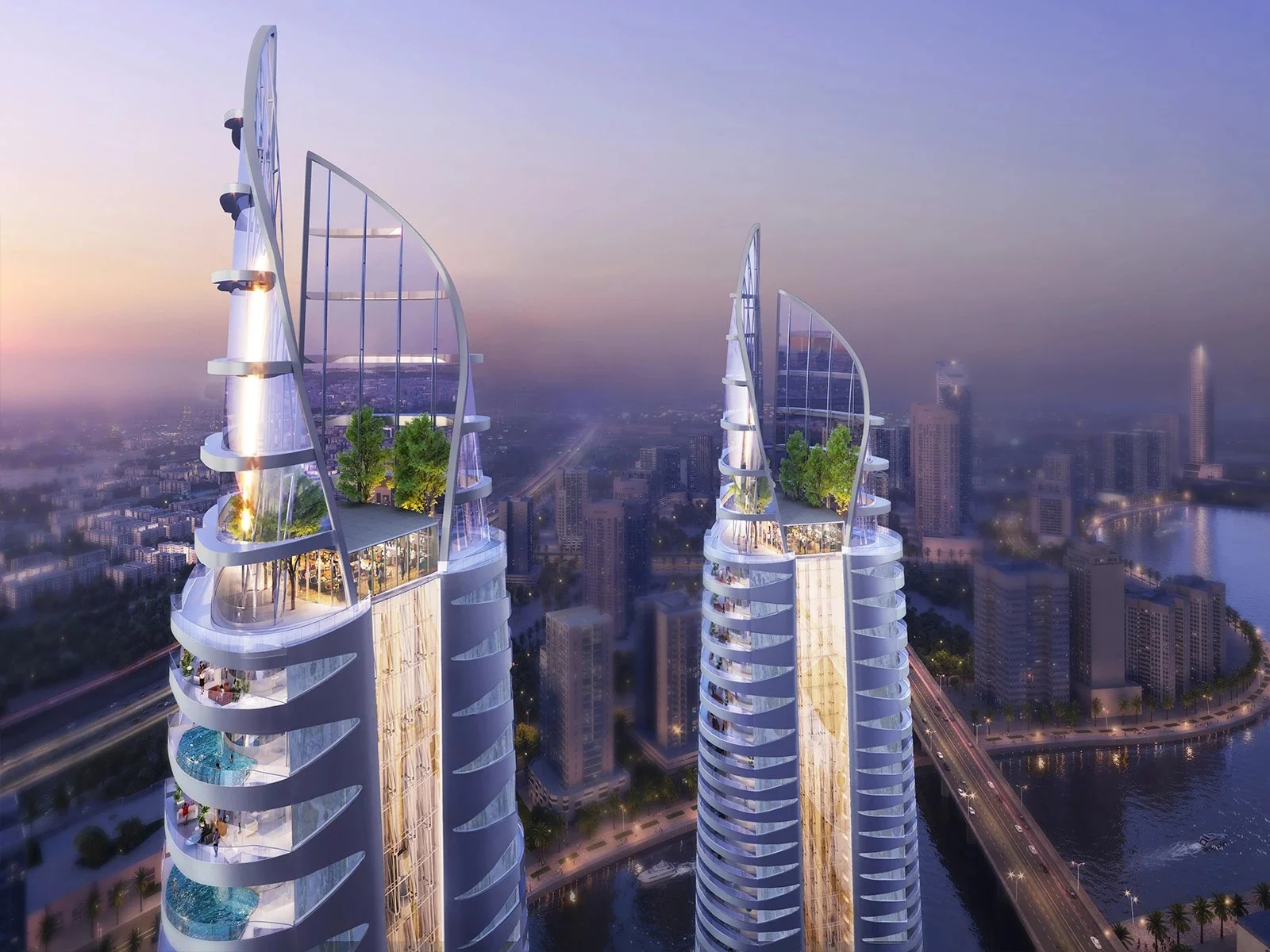 Residential development, Dubai