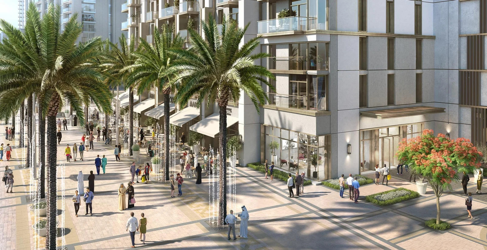 Residential development, Downtown Dubai