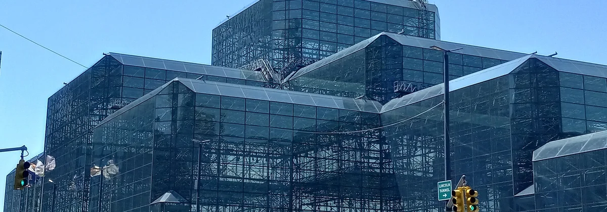 The Jacob Javits Convention Center on Manhattan's west side