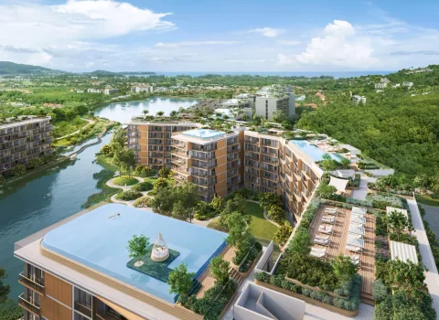 Skypark Elara Lakelands в Банг Тао: квартиры от 21 млн ₽