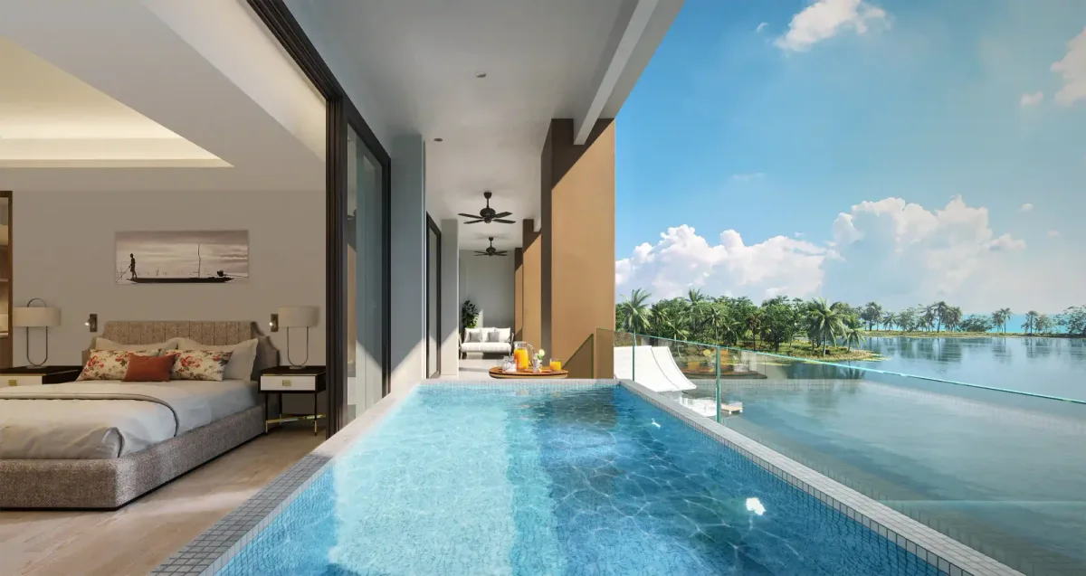 Angsana Oceanview Residences, интерьер