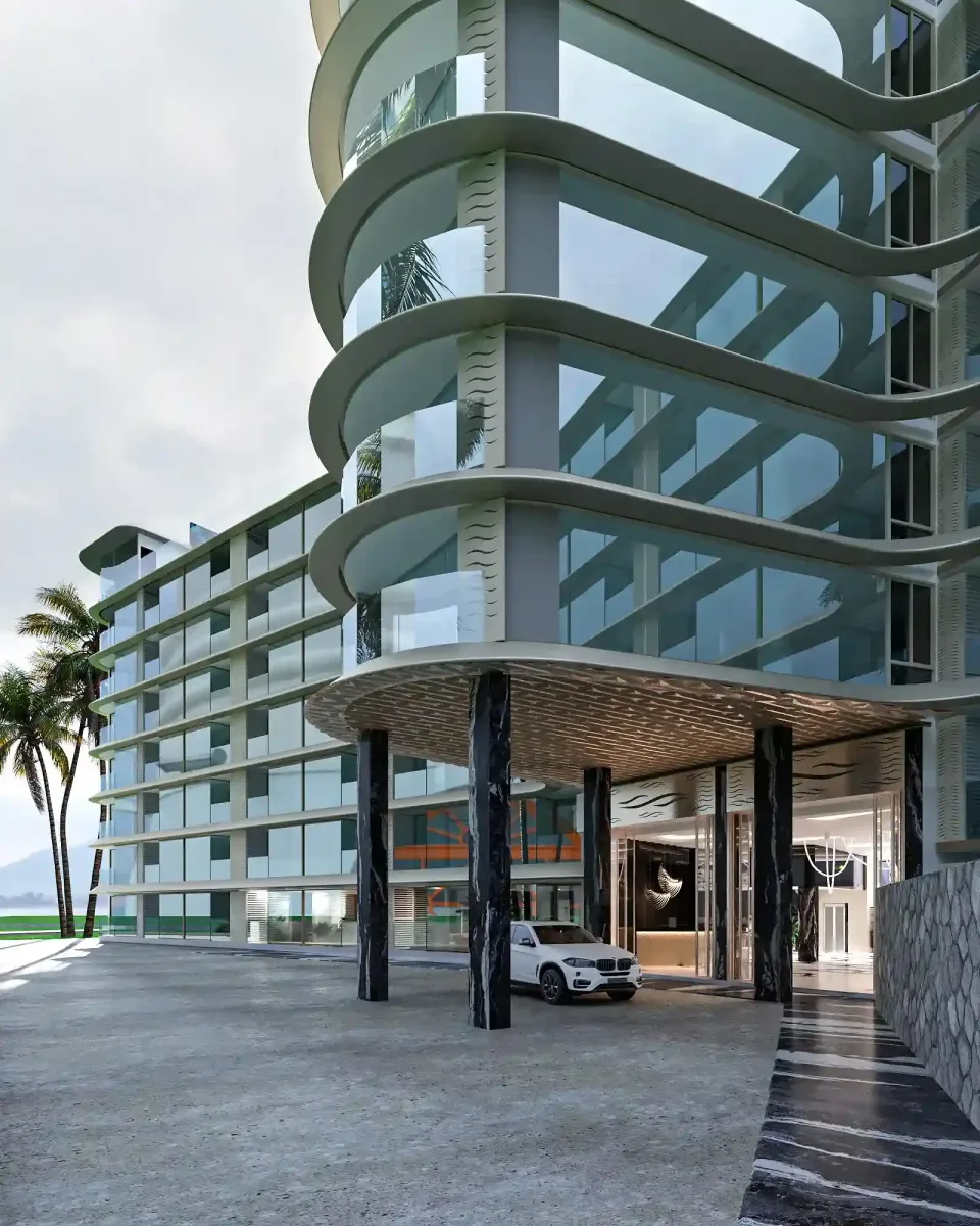 Andaman Riviera Bang Tao Phuket, façade and main entrance