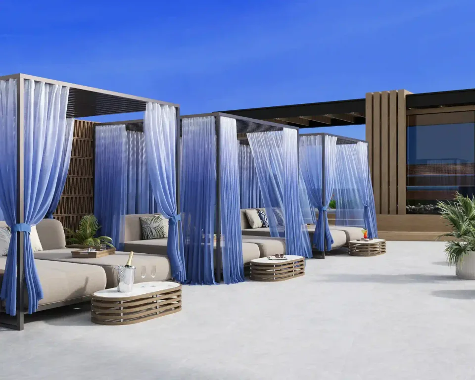 Andaman Riviera Bang Tao Phuket, residents’ lounge and pool deck