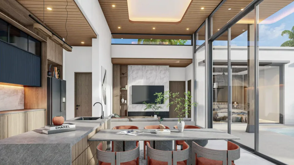 Mouana Residence Ko Kaeo interior living area