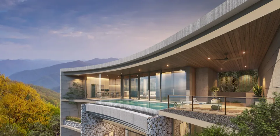 Prime Pano hillside exterior