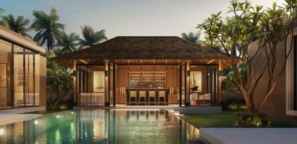 Stella Estate, villa exterior and pool