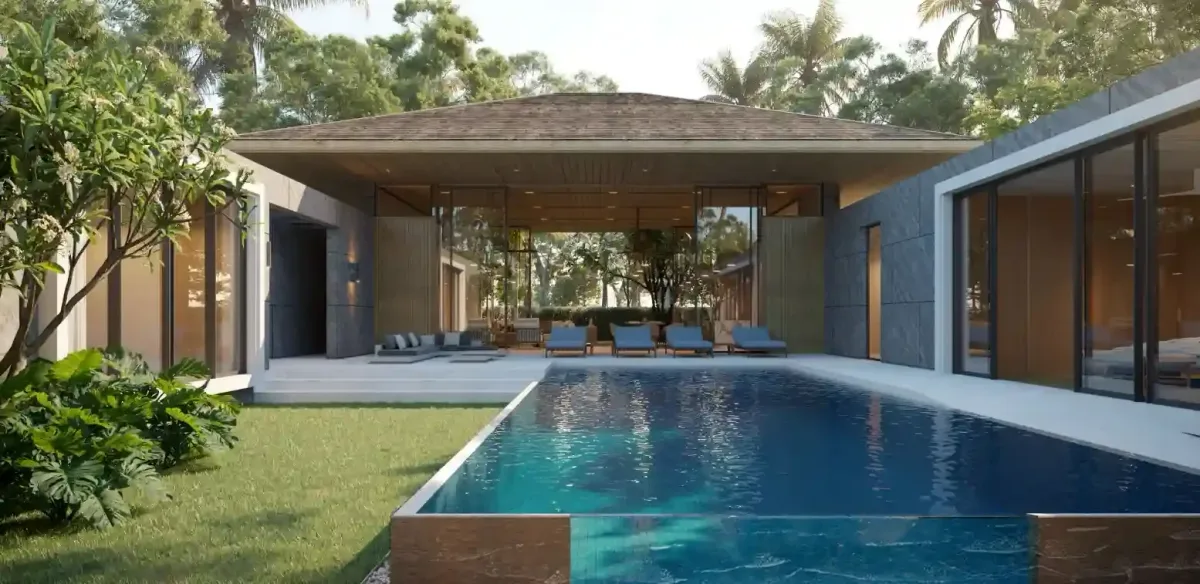 Stella Estate Private Residences Bangtao, интерьер