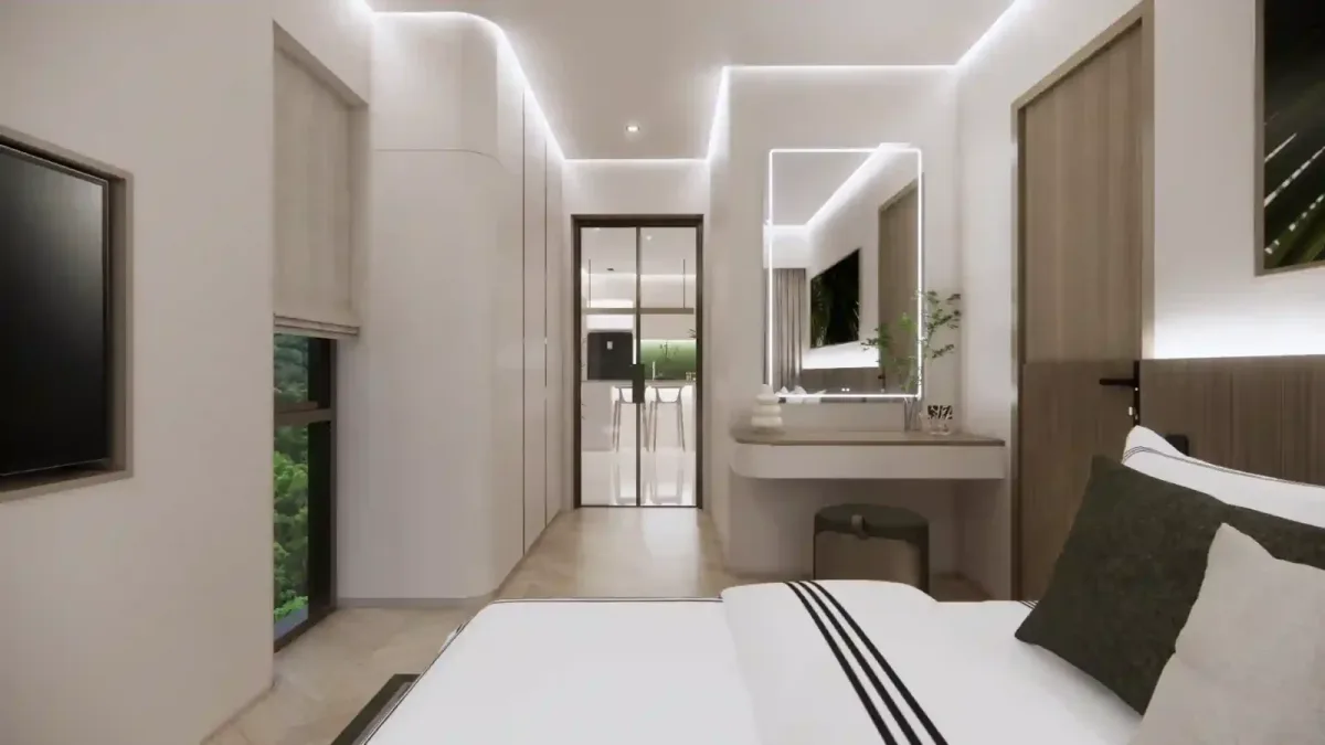 The Trees Residence by Anocha, интерьер