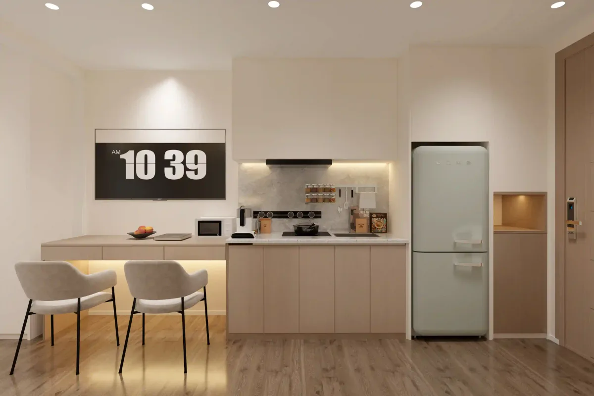 One World One Home, интерьер