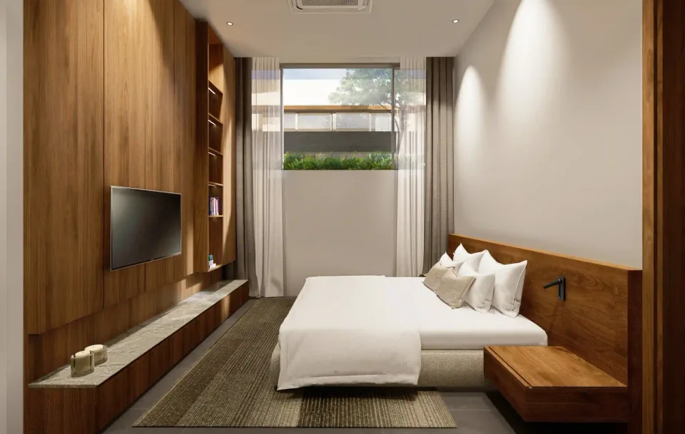 Wallaya Hill interior, premium villa living spaces with hillside views