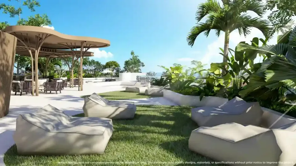 Vibe Residence Karon, landscaped gardens and communal areas