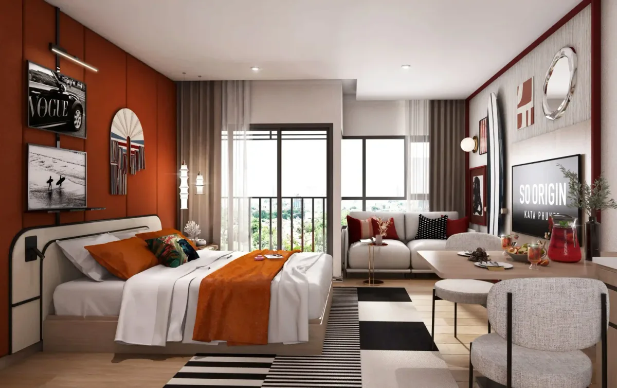 So Origin Kata Phuket, интерьер