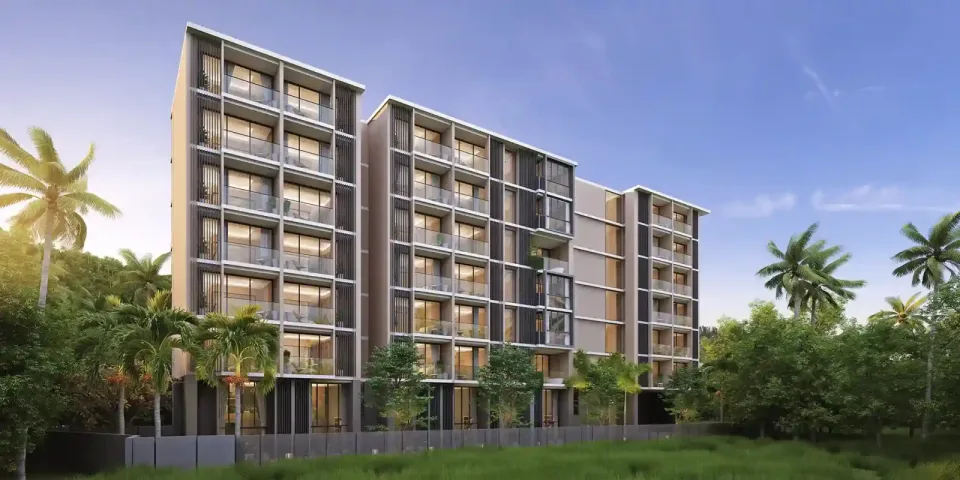 The Balance By The Beach, exterior view, Building B