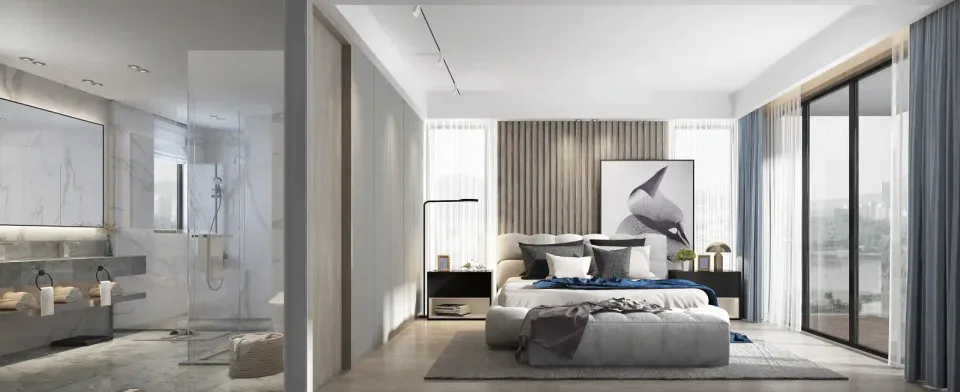 Katalux Beach Villas, living spaces