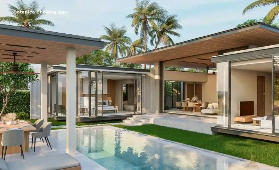 Botanica Chalong Bay, exterior view of pool villa