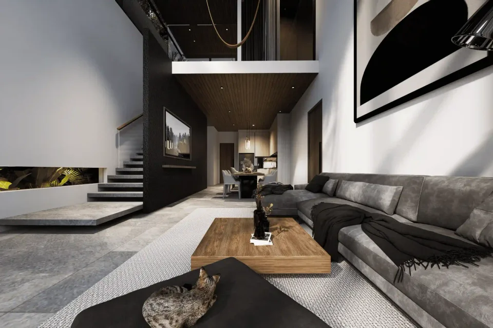 Aileen Villas Layan Phase 5 interior living room
