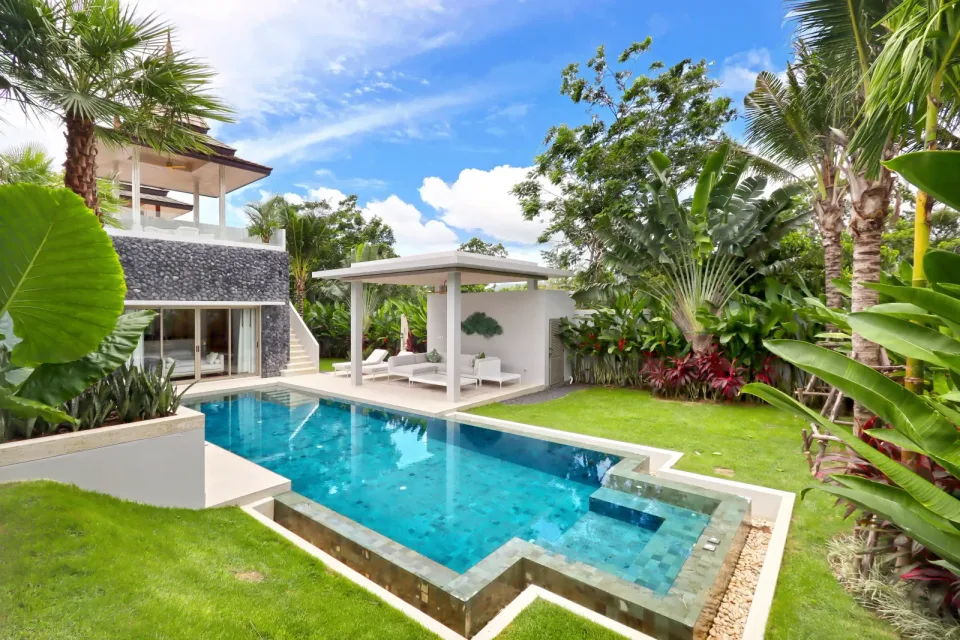 Botanica Lake Side II exterior, lakefront villa in Layan