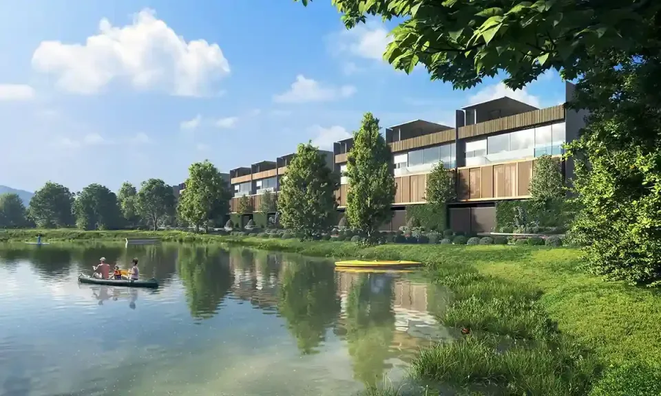 Banyan Tree Beach Residences Nammu, beachfront exterior view
