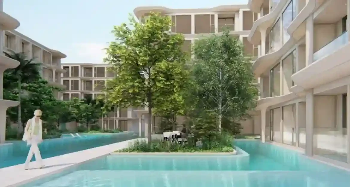 Bellevue Beachfront Condo, общий вид