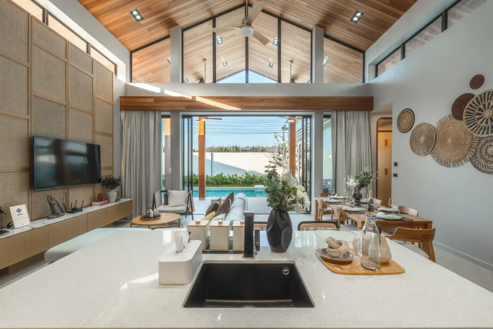 Rungtiva Private Pool Villas bedroom interior