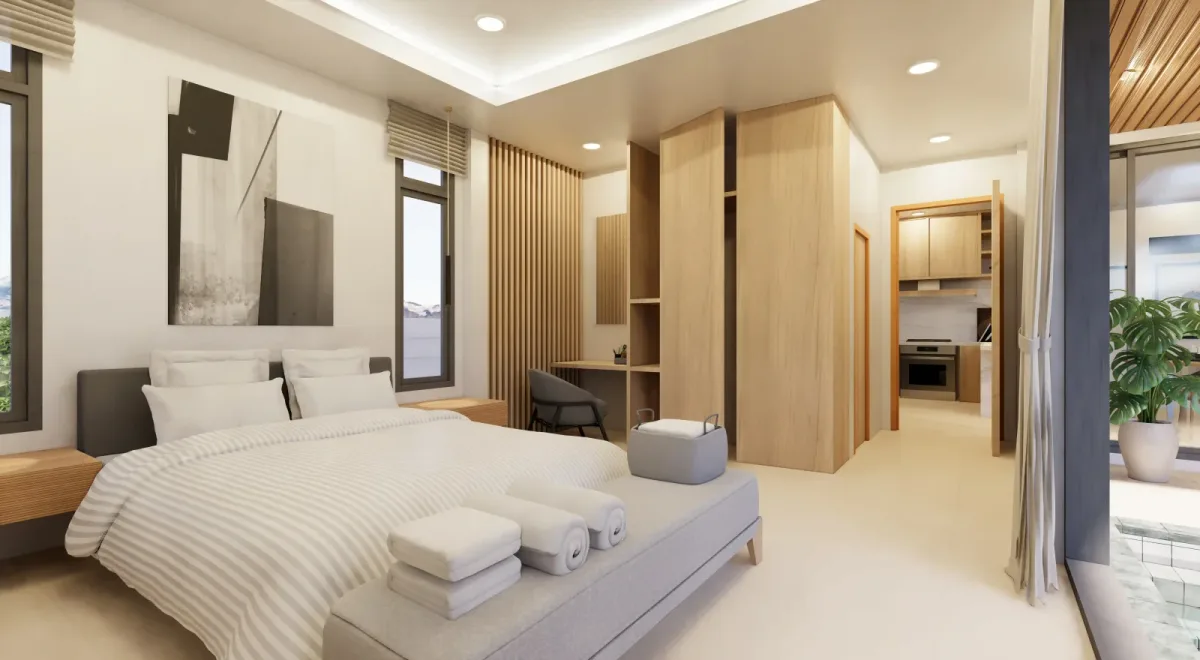 Le Villa Lake, интерьер