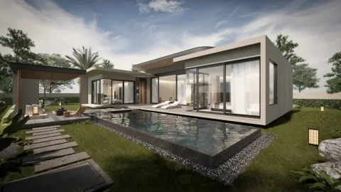 Vimannaya Residence Phuket в Най Харн: виллы от 102,7 млн ₽