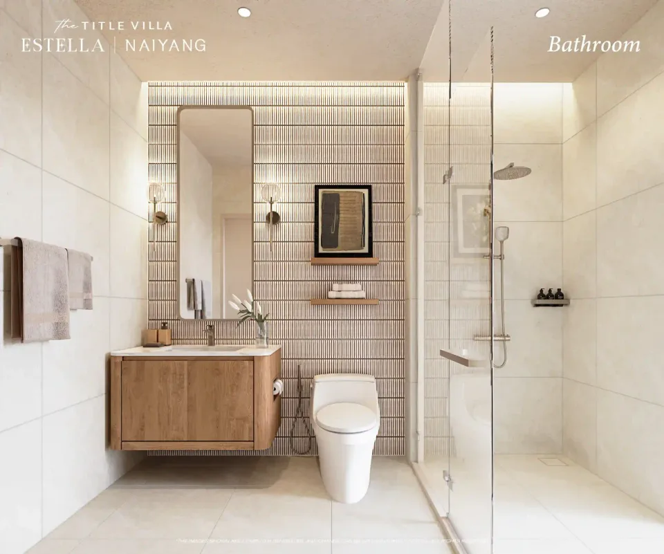 The Title Estella Villa Naiyang, amenities