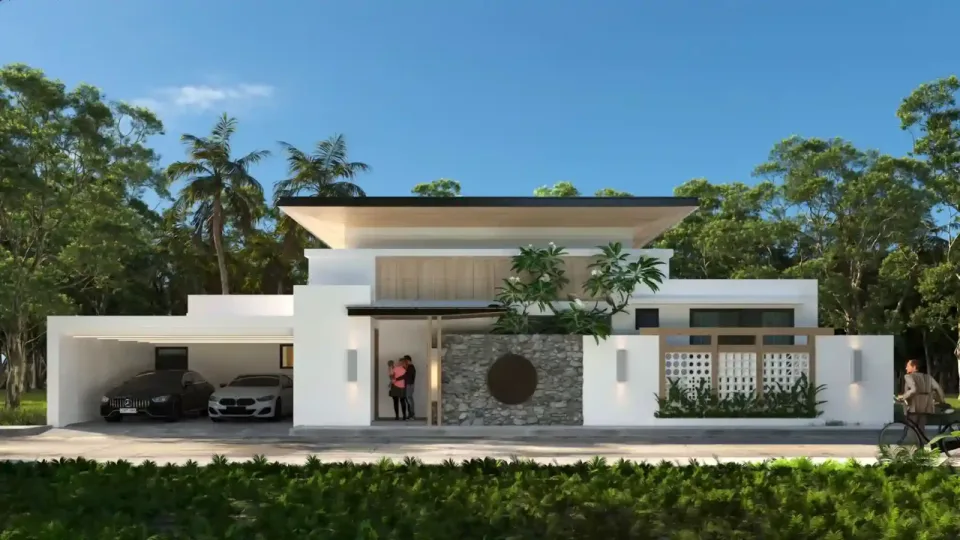 Monetaria Villas, exterior view