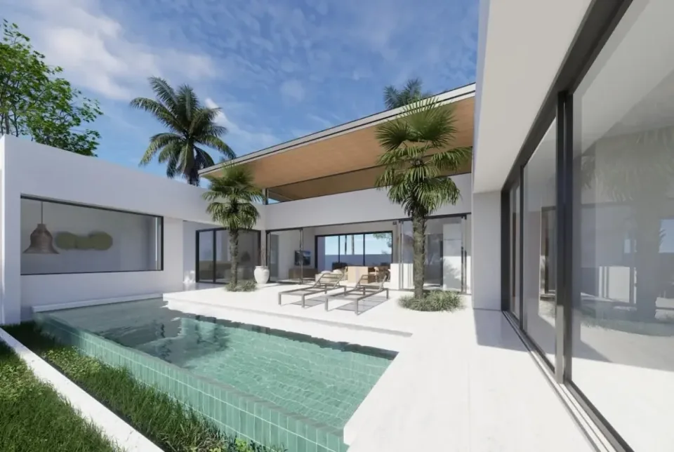 Bocami Villas Bang Rak, developer render 3, Koh Samui