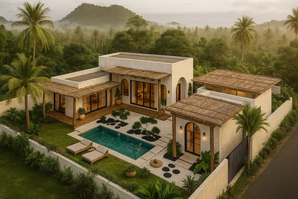 Boho Chic Village, developer render 2, Maenam