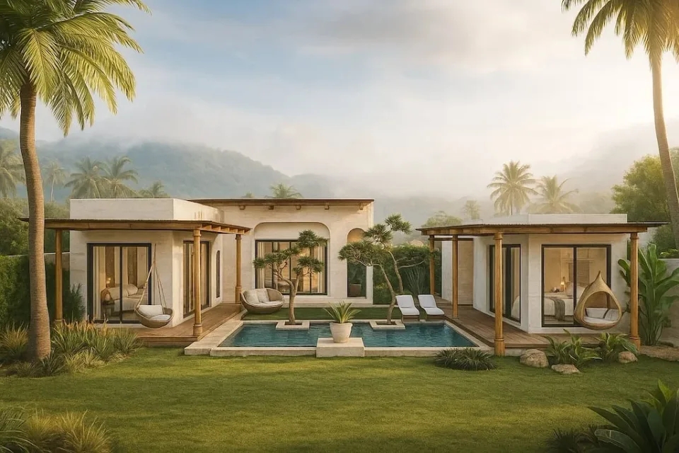 Boho Chic Village, developer render 3, Koh Samui
