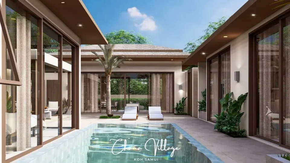 Chana Village, developer render 2, Na Mueang