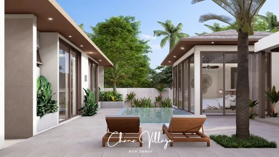 Chana Village, developer render 3, Koh Samui